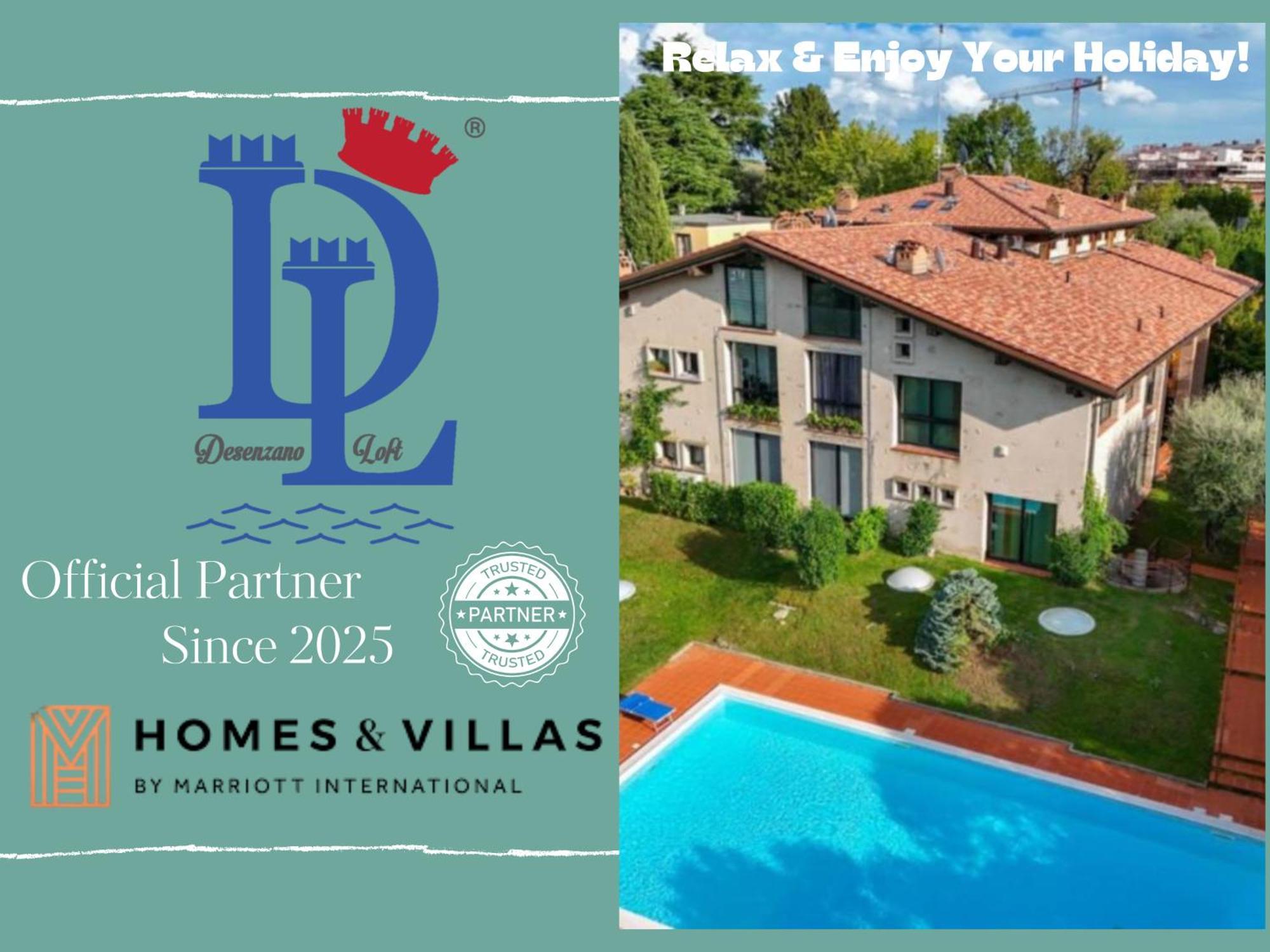 Desenzanoloft Official Partner Marriott Homes & Villas - Swarovski Family Apartment With Pool Desenzano del Garda Exterior photo